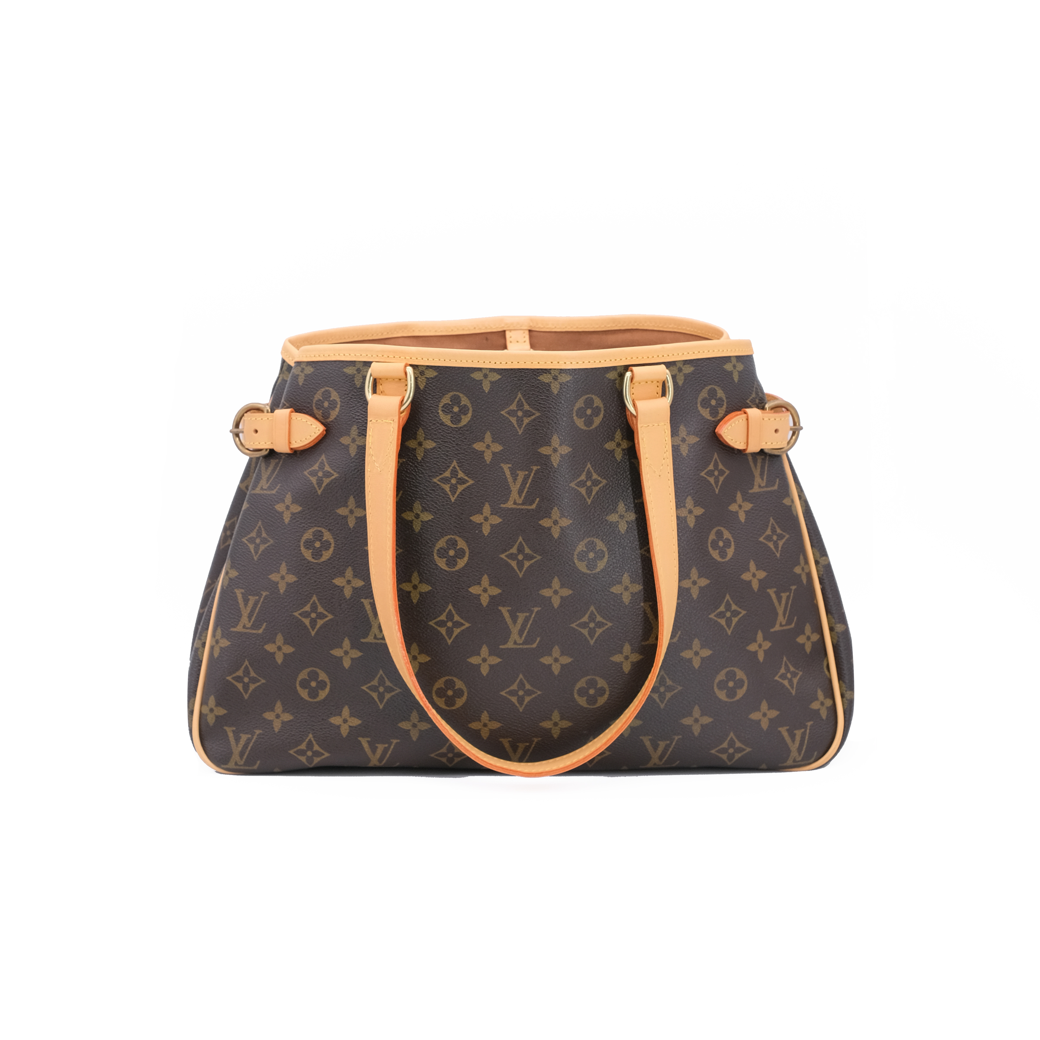 95新  LouisVuitton/路易威登lv南瓜包横版中号后换/lv托特包中古