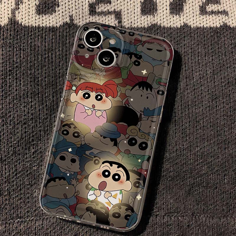 卡通可爱情侣苹果小米oppovivo华为适用iPhone12/13/14手机壳软女