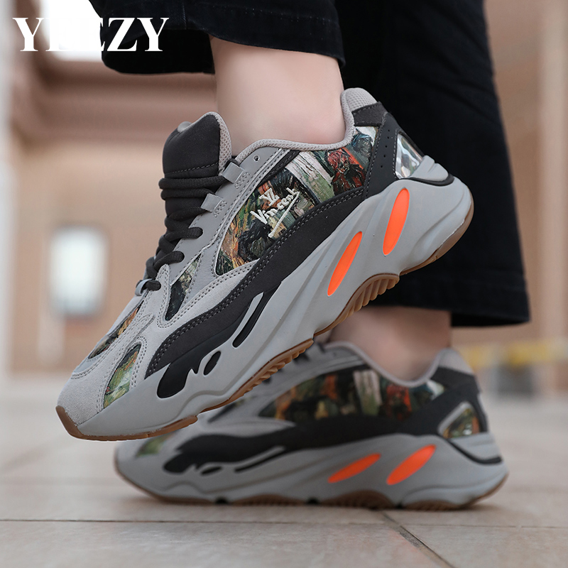YEEZY旗舰正品新秋冬轻便700v2潮流鞋子男女时尚百搭透气跑步鞋