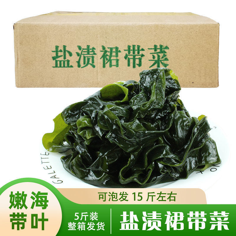 【大连特产】 出口级品质新鲜盐渍裙带营养菜鲜嫩火锅凉拌带箱天然