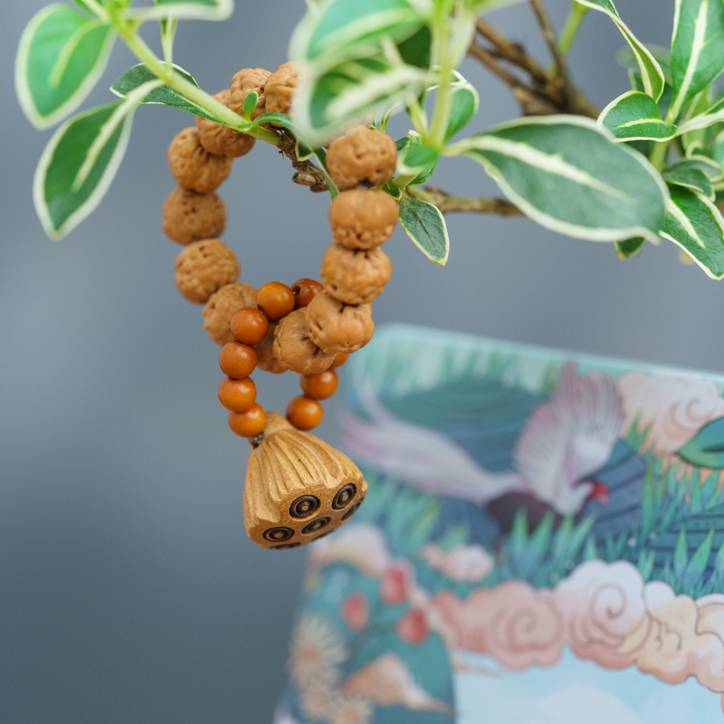 品茶盘串|一捻之间佛手金刚菩提手捻串