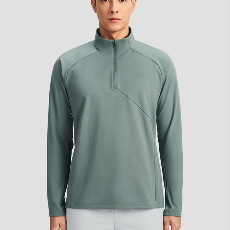 XX迪！秋冬男女款户外运动训练长袖T恤高弹速干透气加绒打底长袖