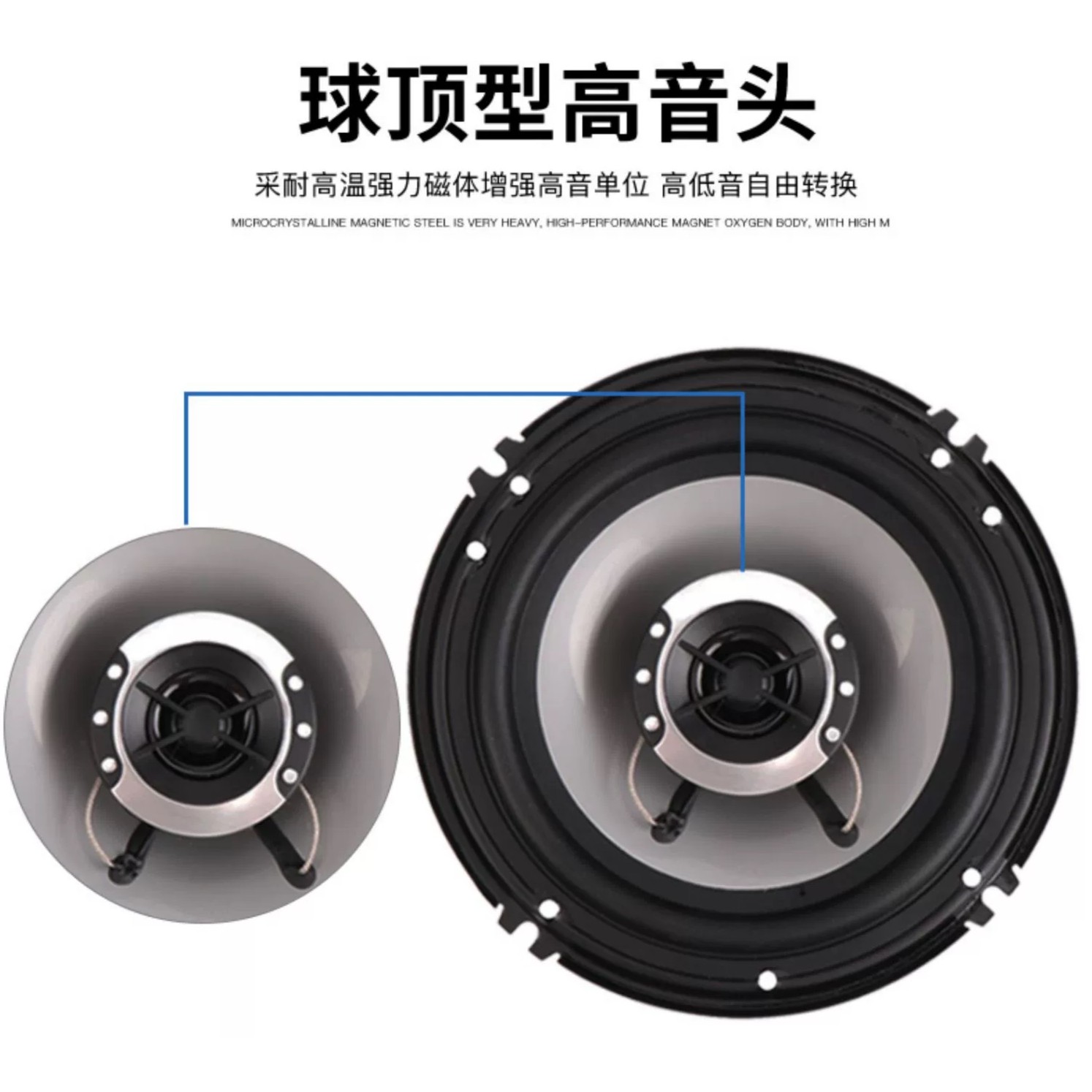 【W-502】自行研究 懂的拍 3.5寸同轴汽车喇叭