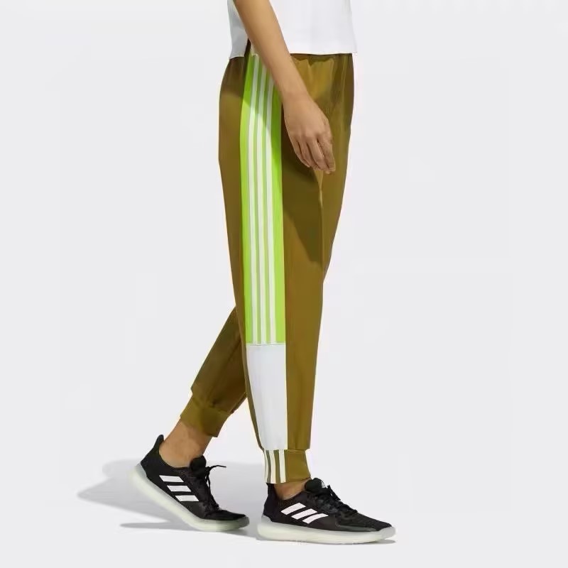 Adidas 阿迪达斯 女子运动跑步训练束脚长裤 GP0605