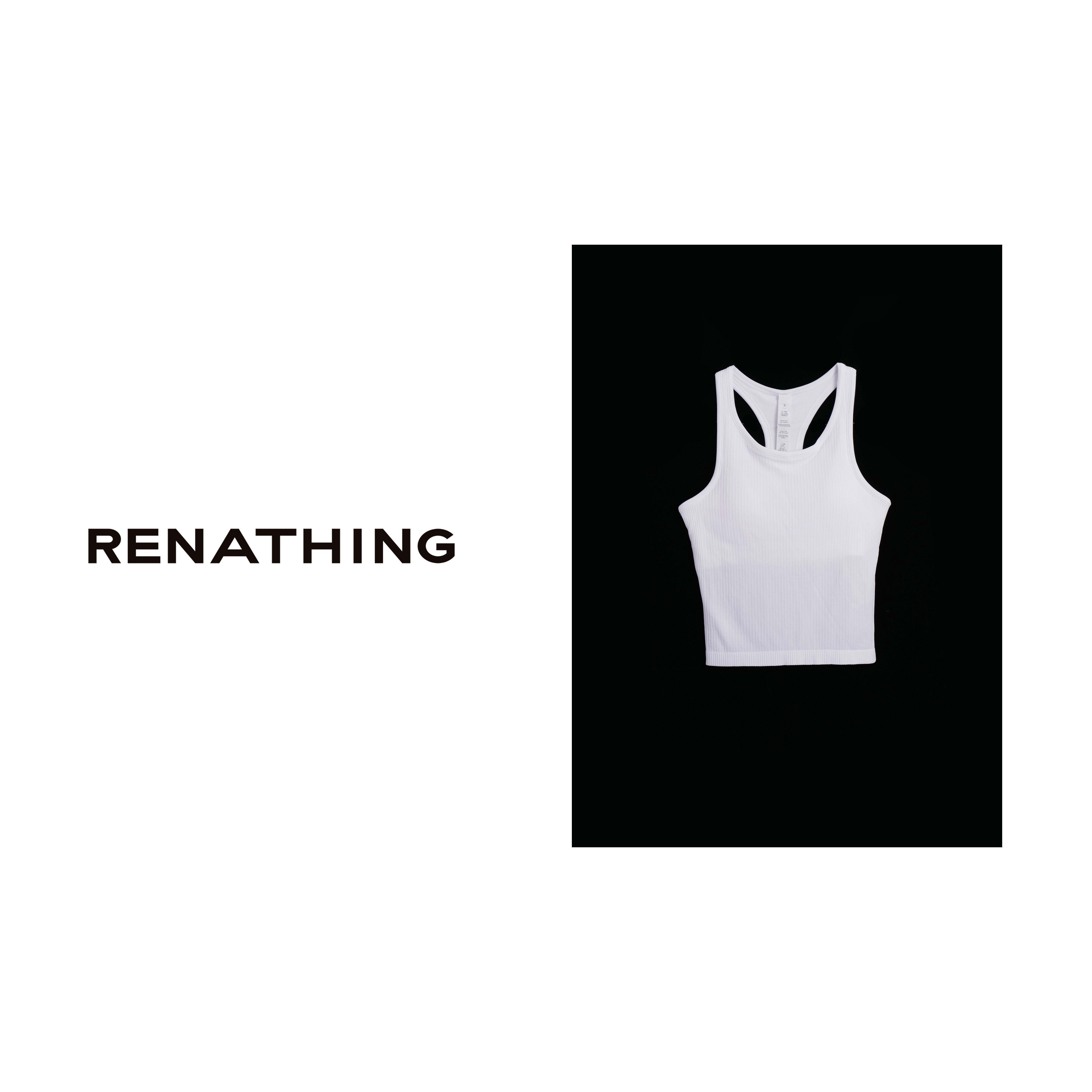 【RENATHING】一体短款运动背心