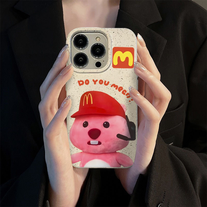 麦当劳适用苹果15promax手机壳14/13软12华为/小米/vivo/oppo女