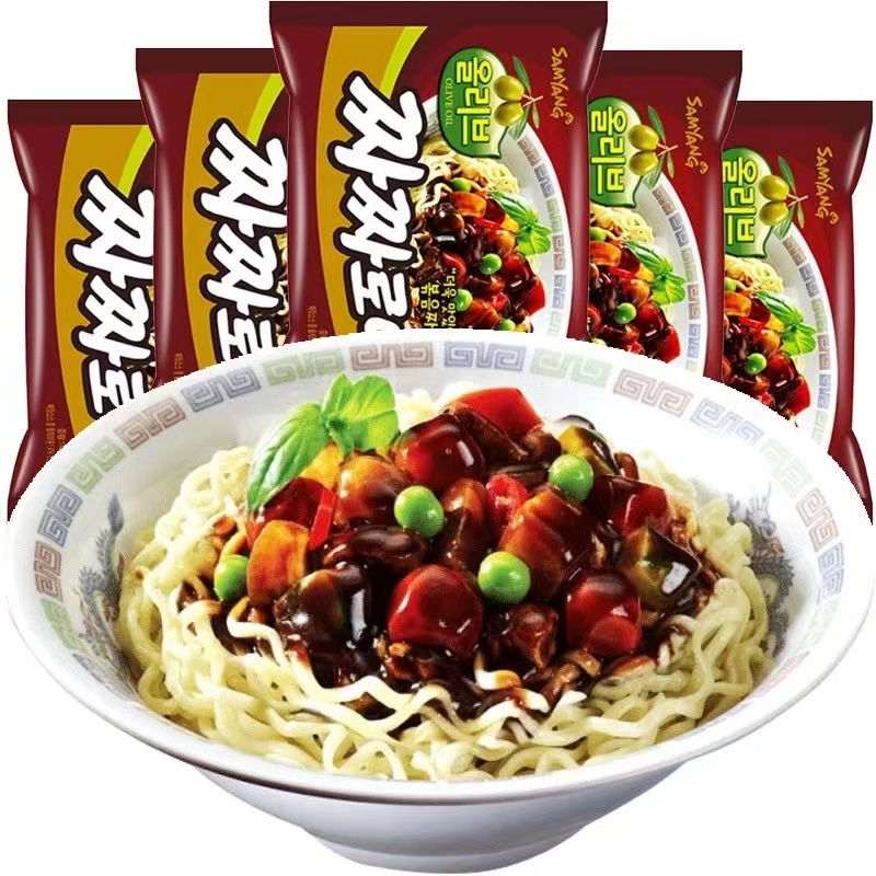 韩国进口三养炸酱面香浓郁拌面筋道爽滑700g炸酱味面食口味美味