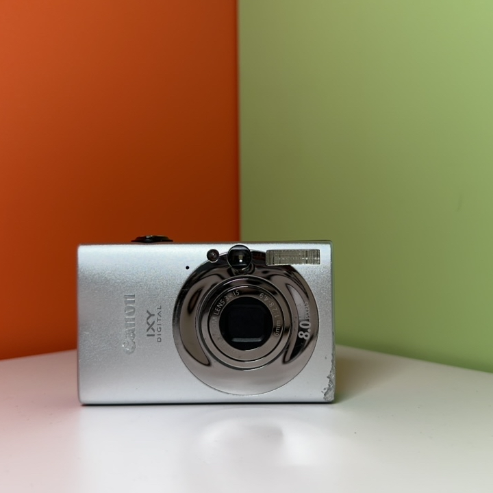 佳能ixus80is(ixy20银色拍照冷白皮氛围卡片相机CCD数码相机