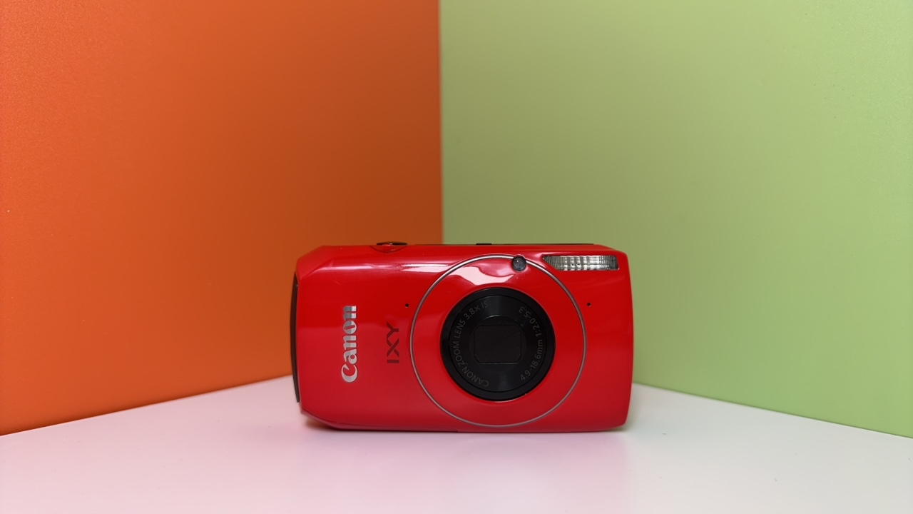 好成色佳|能ixus300hs圣诞红（ixy30s)冷白全触屏拍照CCD数码相机