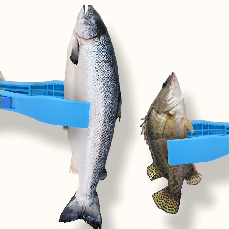 取鱼控鱼器不伤鱼路亚钳子夹鱼抓鱼夹子钓鱼钳防滑多功能便携渔具