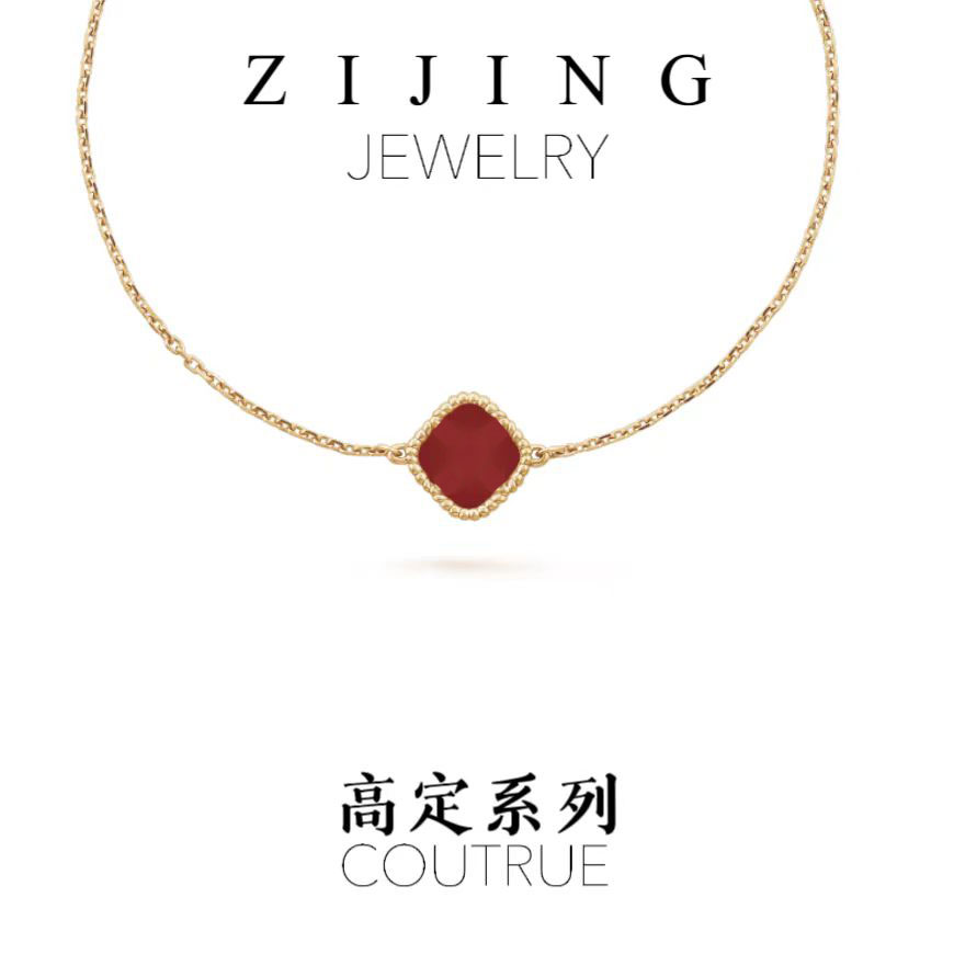 钛钢手链 CC3629 高定系列 红色 手链16+3cm