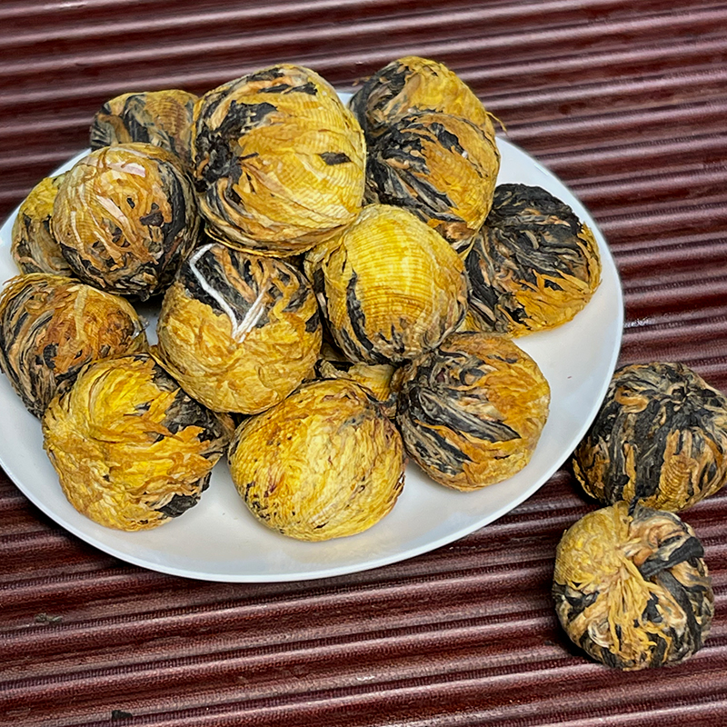 【屈屈年货专场】云南滇红菊花绣球茶叶