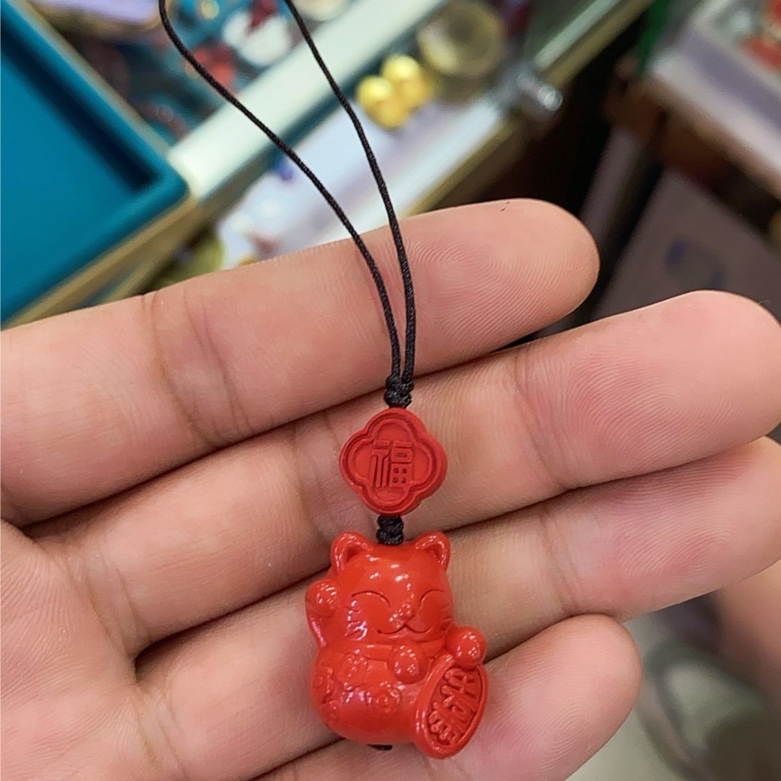 非金属项链  I 好物推荐招财猫钥匙链