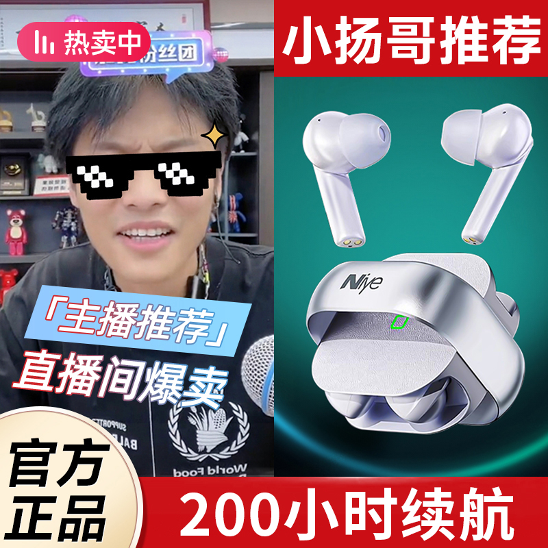【小扬哥推荐】德国柏林之声蓝牙耳机运动降噪200小时长续航男女生