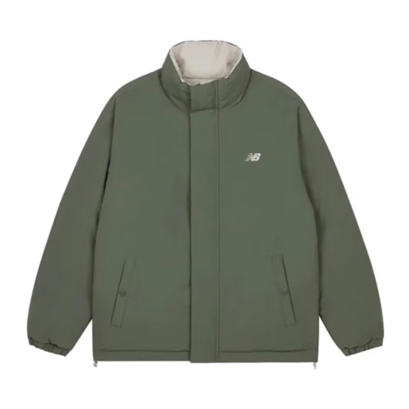 NEW BALANCE nb羽绒服男女潮流时尚双面立领加厚羽绒服AMJ34333