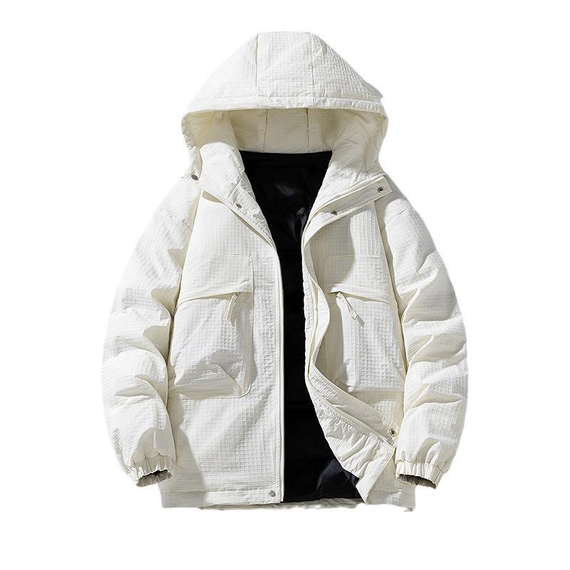 冬季加厚棉服男潮牌连帽棉袄加厚外套男生宽松面包服潮流情侣棉衣