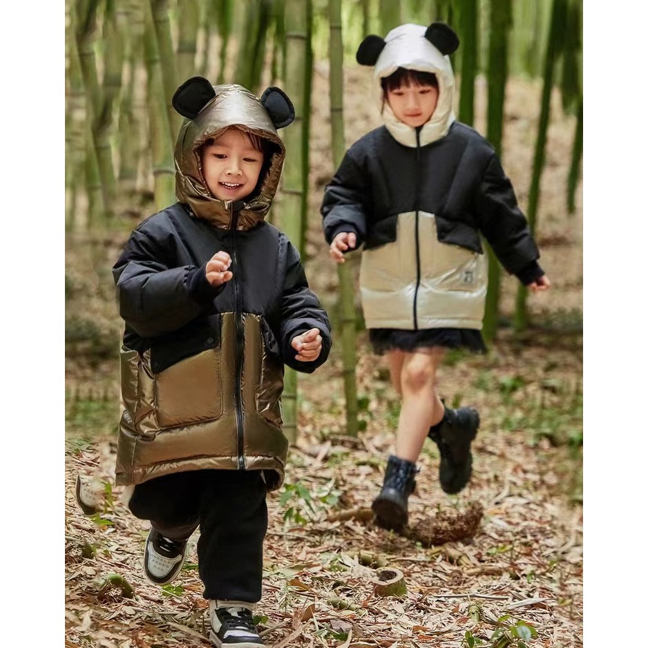 【巴拉巴拉】幼童冬季加厚连帽羽绒服户外201422107209防风保暖儿童
