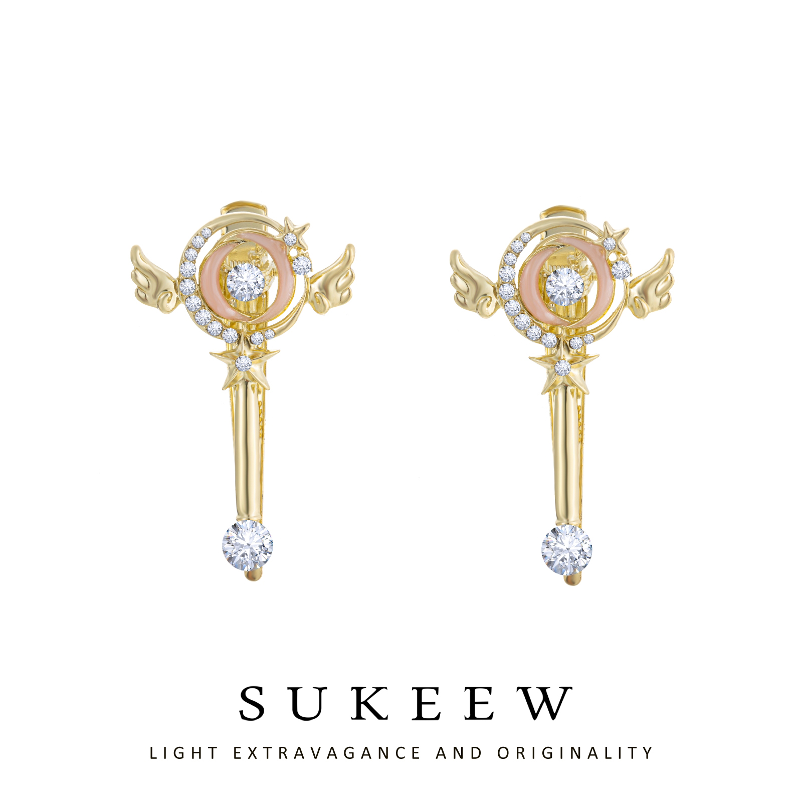SUKEEW/酥可气质魔法棒甜酷发卡082504