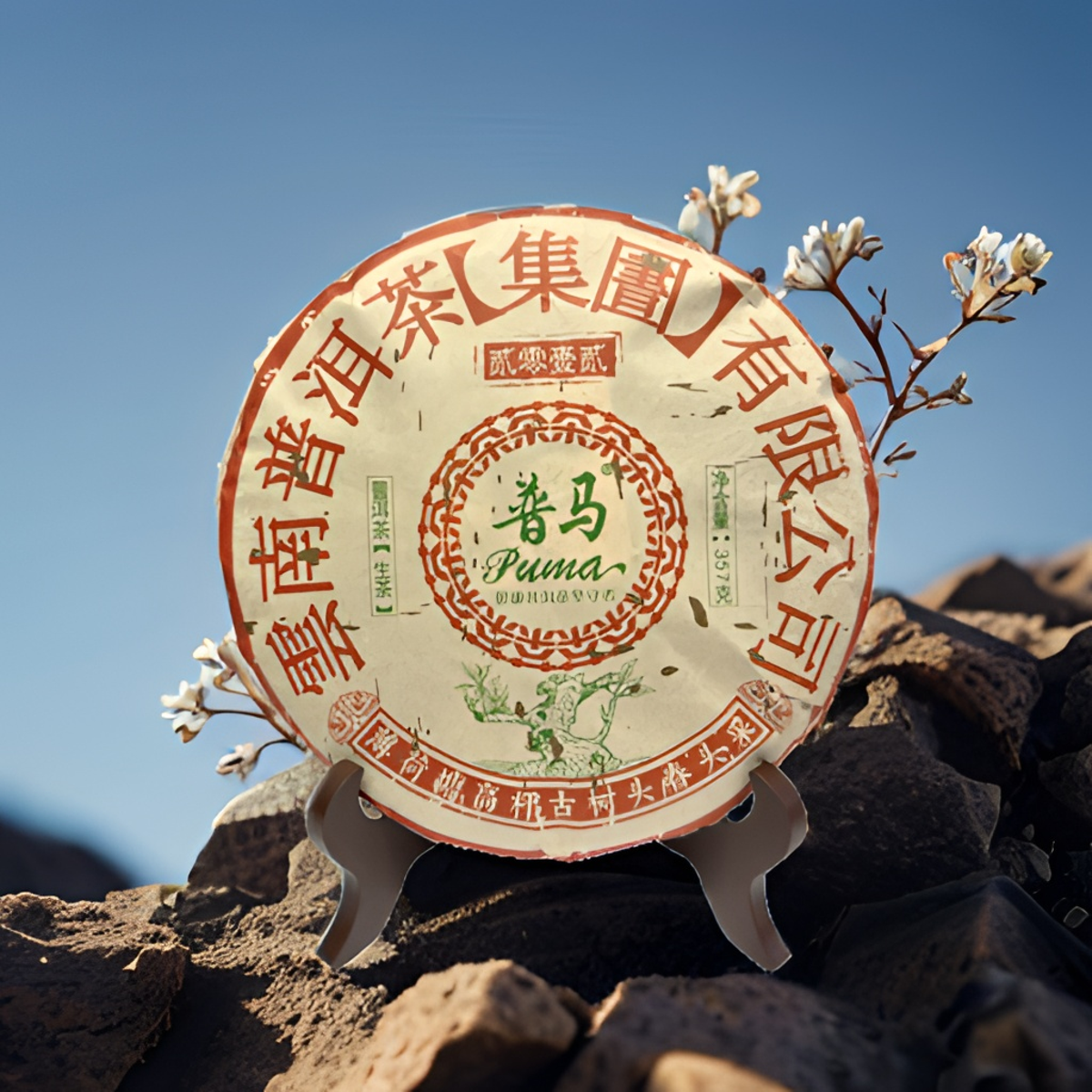 普马 薄荷塘高杆古树2012年生茶