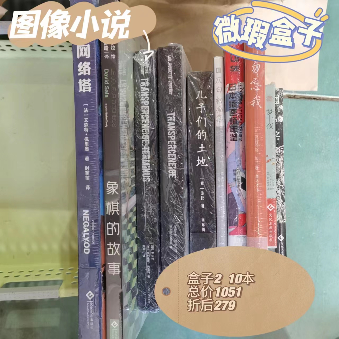 微瑕盒子2：图像小说盒子（10本）