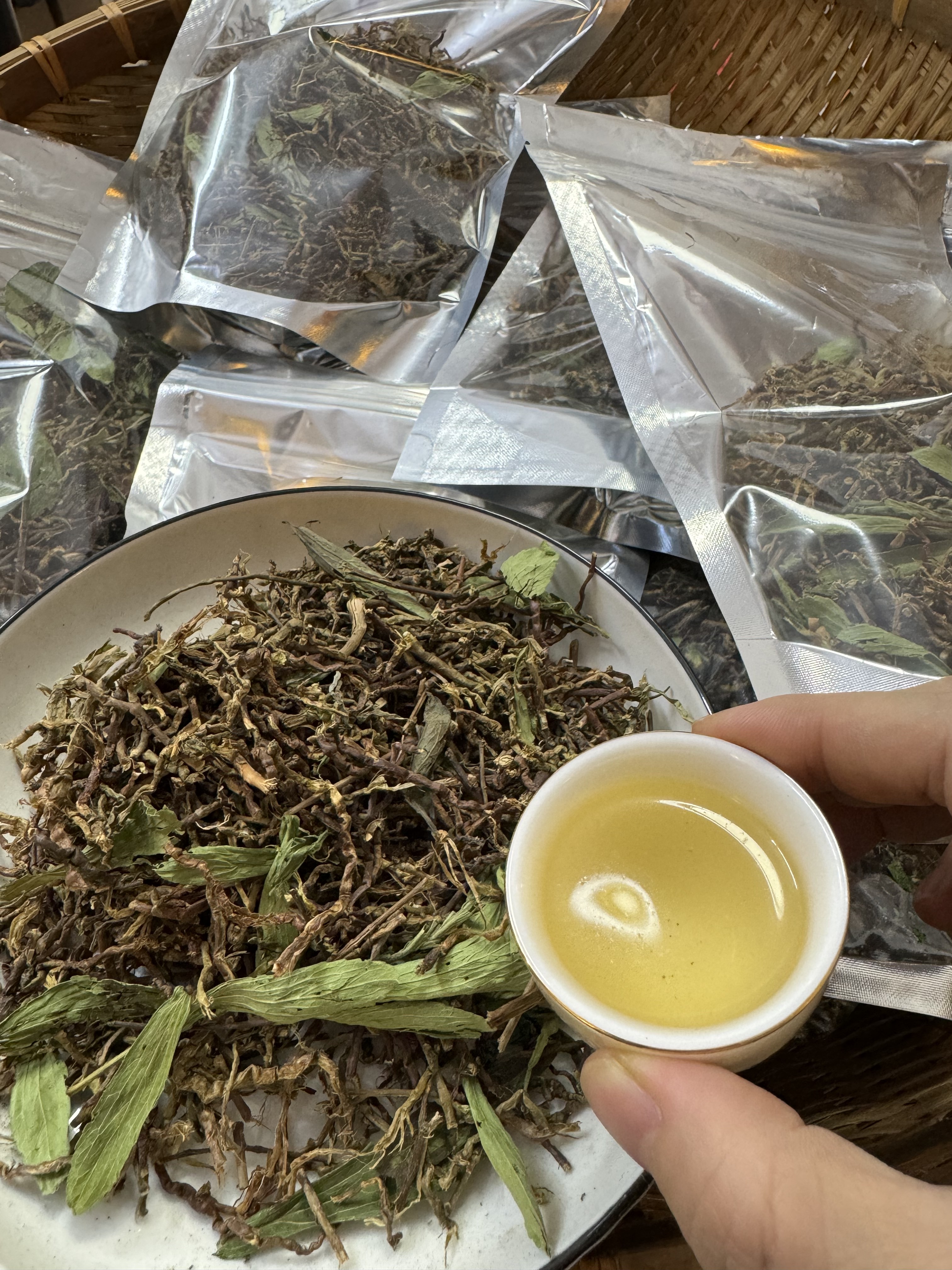 养干茶直接泡水每包100克三包