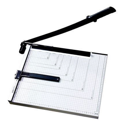裁纸刀 得力8012裁纸刀钢制切纸刀A4裁纸刀A3裁纸机480mm*400mm