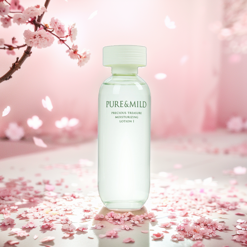 PURE&MILD/泊美鲜纯珍萃保湿水化妆水滋润型150ml 植物专柜正品