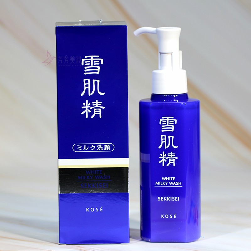 Kose/高丝SEKKISEI雪肌精柔净洗颜乳深层清洁洗面奶泡沫温和日本