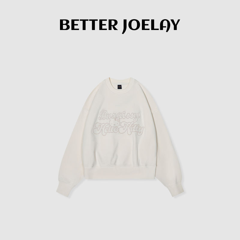 周明星 -【喵了个咪】SL0882款时尚圆领卫衣宽松韩版慵懒风休闲