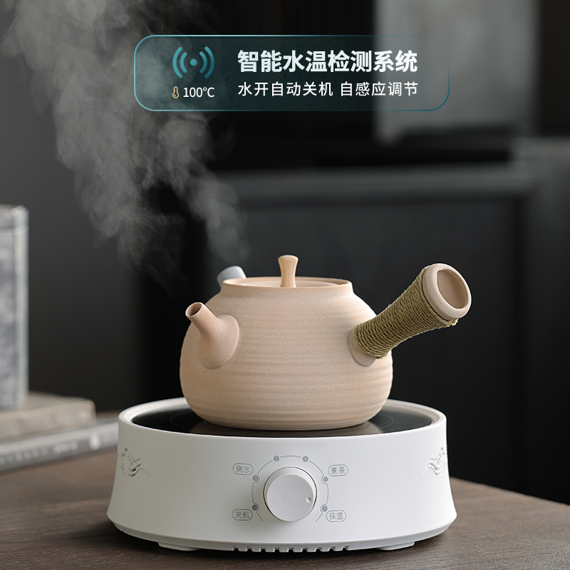 呈然煮茶器煮茶壶烧水开自动断电电陶炉家用煮茶炉功夫茶具套装