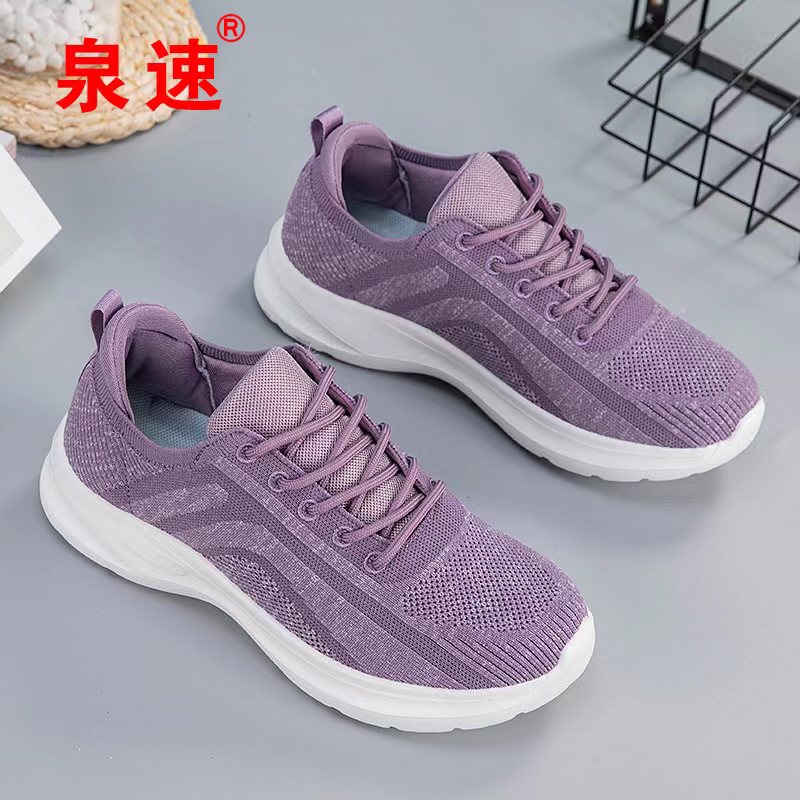 门店399！轻便透气！一体针织鞋面运动休闲鞋 W3780 男女鞋 5861