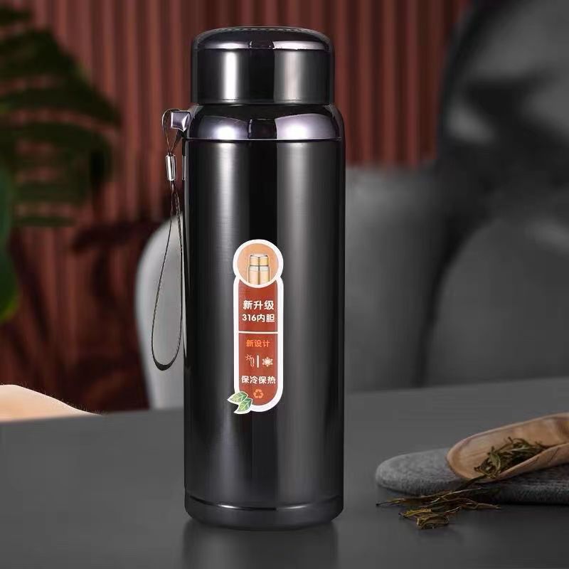 316大容量长效运动保温杯 颜色随机