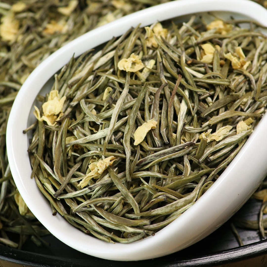 【小鹿甄选】①茉莉银针 花茶（250g-500g）罐装