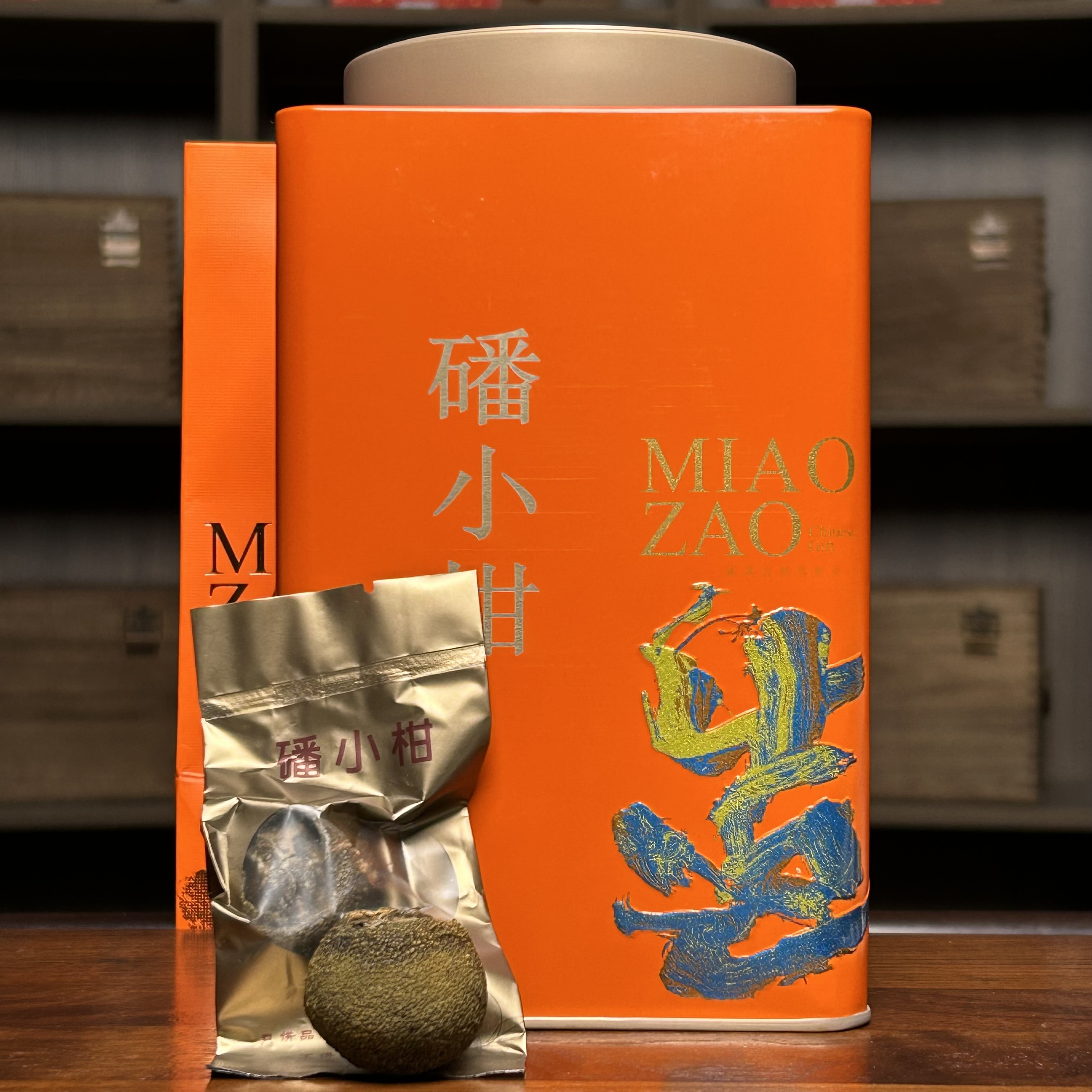 【小鹿甄选】①磻小柑 柑白茶（250g-500g）罐装