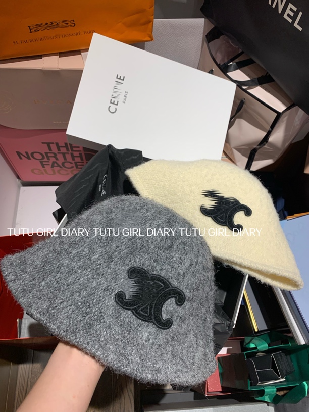 TUTU【Ce➕同款】百搭时尚休闲高级渔夫帽保暖帽#MZ652