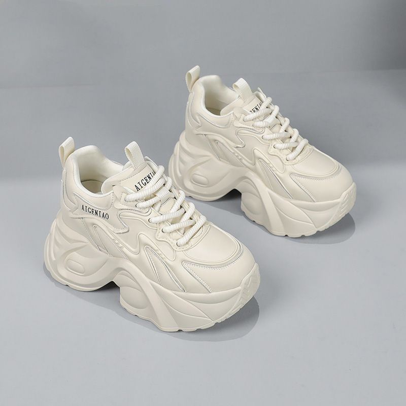 老爹鞋女2024秋冬季新款爆款松糕鞋厚底增高时尚百搭休闲运动女鞋