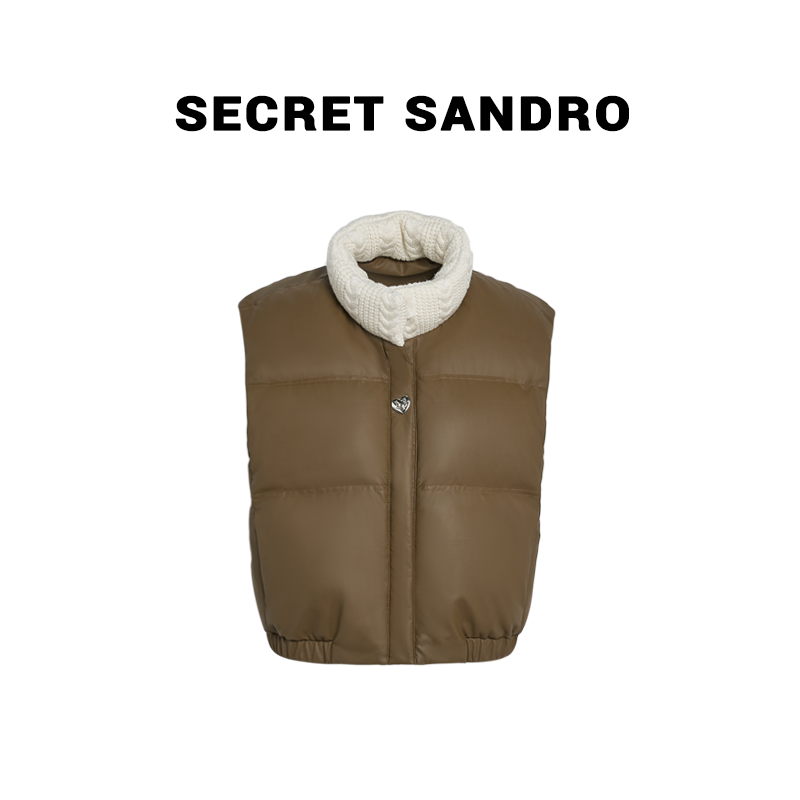 【Secret Sandro】鸥纪儿 羽绒马夹 R83202347R