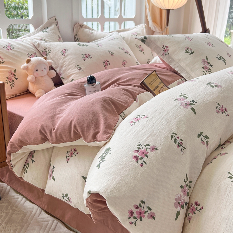 TeddyBear/泰迪熊【KR】A类提花有氧小竺绵四件套