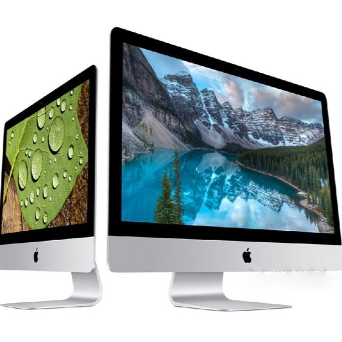 95新 Apple/苹果 苹果一体机14年款21.5寸iMac客服设计前台超薄4K