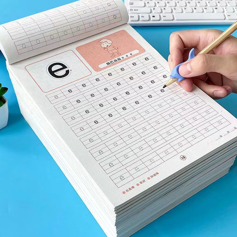 儿童描字本幼儿园练字字帖学前中大班初学者练字帖汉字写字本拼音