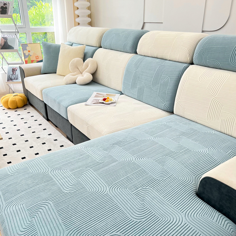 北欧沙发套罩全包万能套2023新款沙发坐垫子全盖布巾防猫抓沙发笠