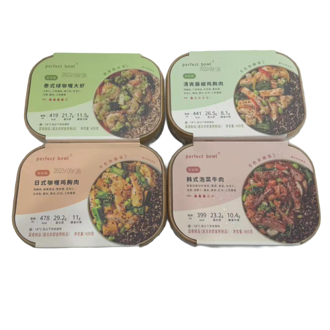 【临期】彩虹碗泡菜牛肉照烧和风鸡胸肉400g（24.4.26到期）