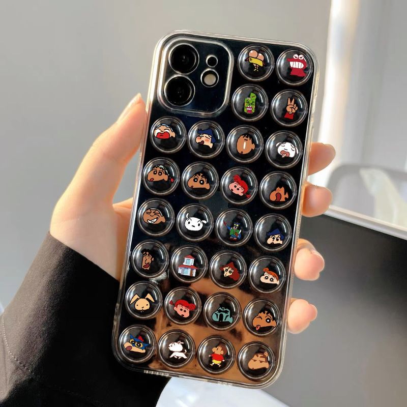 捏捏解压泡泡苹果14手机壳iphone13/12promax全包11女xr/xs软78p