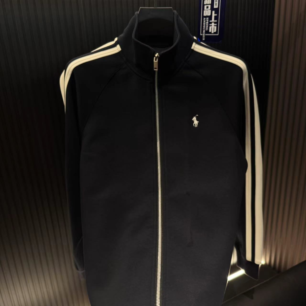 【拉夫外套X】25s早春百搭拉链刺绣立领外套休闲男外套