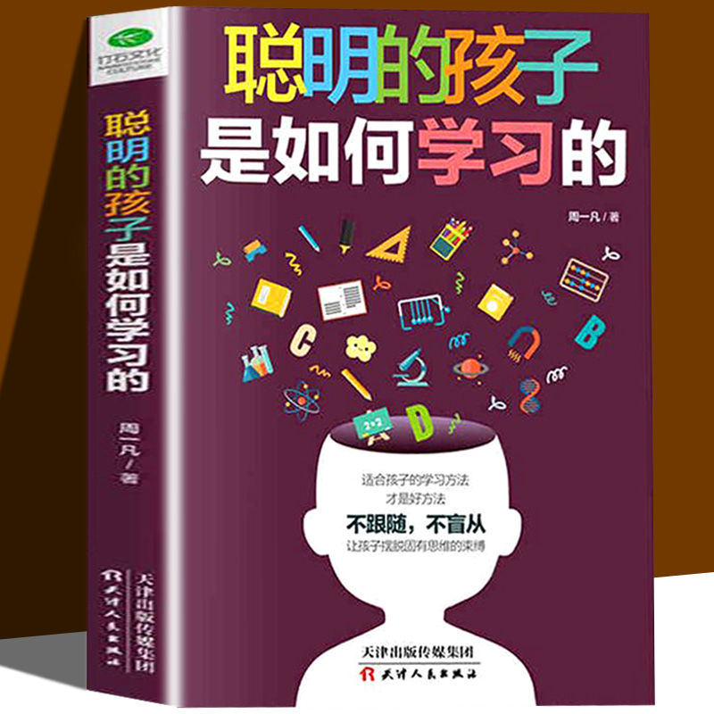 聪明的孩子是如何学习的正版儿童学习思维与逻辑记忆方法时间规划
