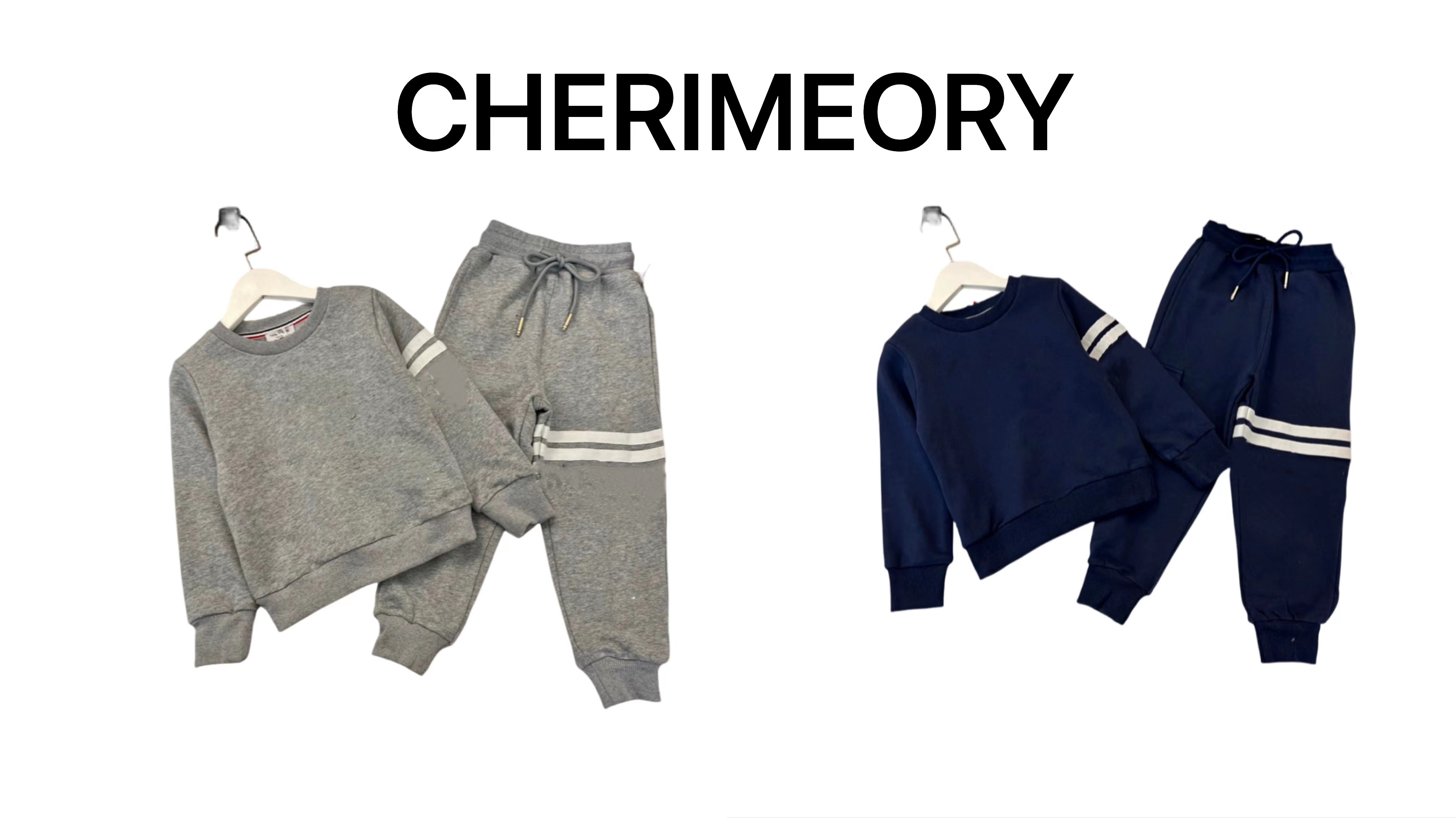 CHERIMEMORY儿童运动休闲加绒套装