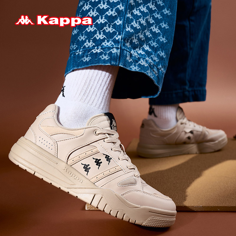 Kappa卡帕情侣板鞋2023秋季新款潮流低帮舒适休闲鞋板鞋K0DZ5CC96