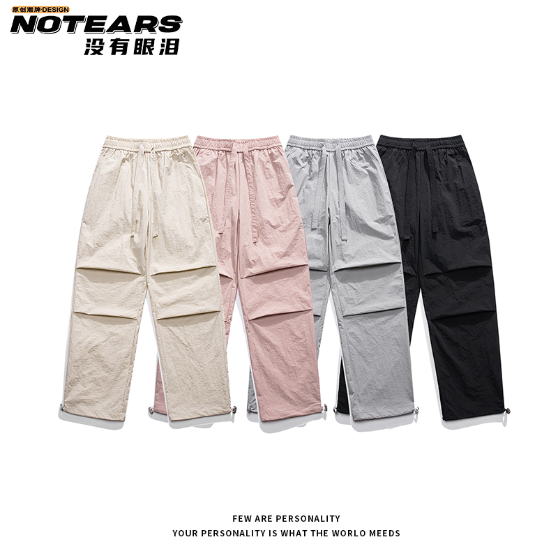 NOTEARS/没有眼泪 山系户外休闲裤阔腿可束脚工装男女同款K330