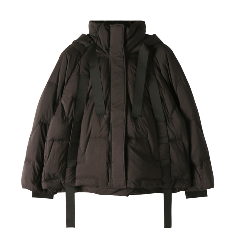 C4-5趣味绣花羽绒服冬季女款时尚