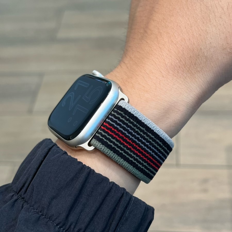 适用苹果手表 新款野径回环iwatch表带applewatch9创意表带s8表链